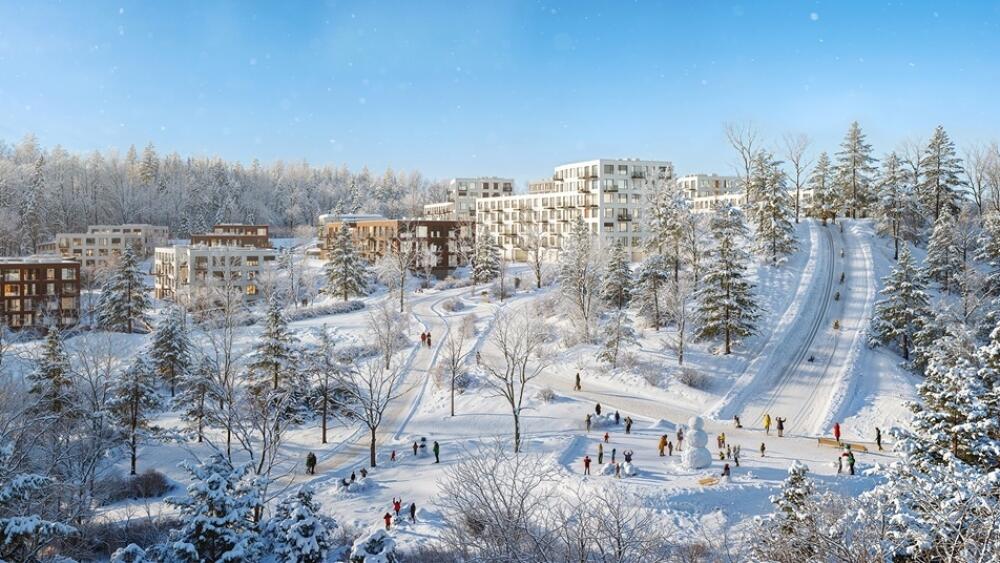 Vizualizace bytového projektu na liberecké Kunratické: SYNER